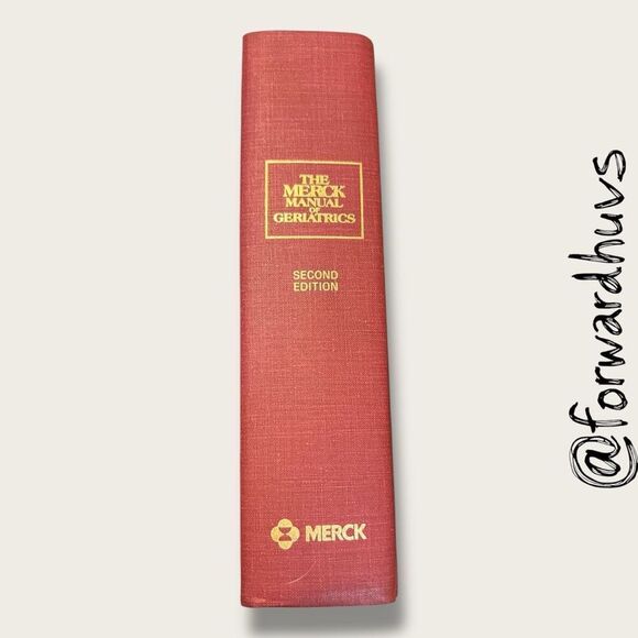 The Merck Manual of Geriatrics – Second Edition, 1995 - Picture 8 of 9